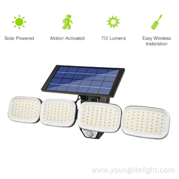 Motion Sensor Outdoors Solar LED wall light